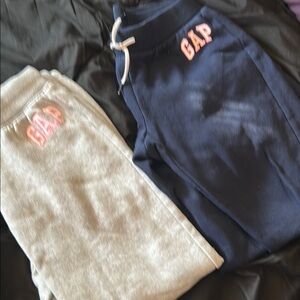 GAP Kids Blue and Gray Sweatpants Set
